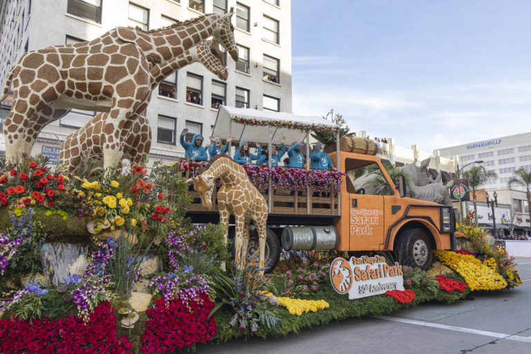 San Diego Zoo Wildlife Alliance wins award at Rose Parade