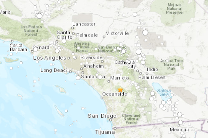 4.2 magnitude earthquake jolts San Diego County