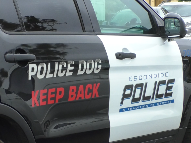 Two people arrested on suspicion of breaking into Escondido home