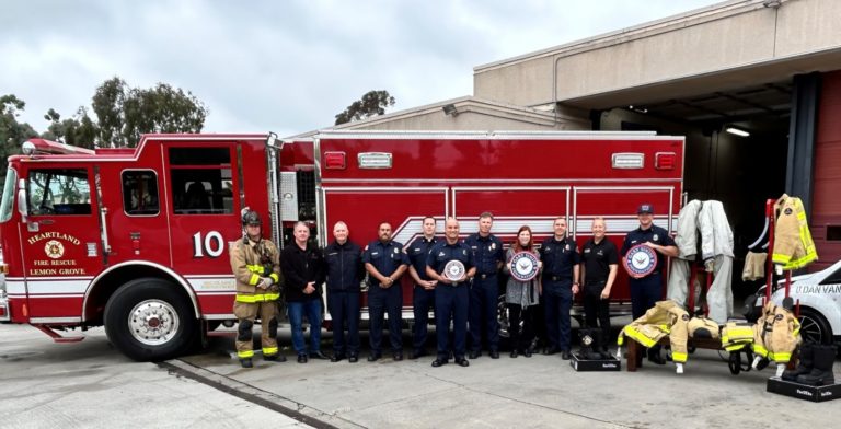 Lemon Grove Fire receives equipment from Gary Sinise Foundation Grant