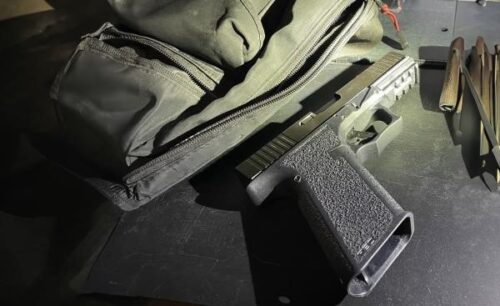 Man arrested for possessing ghost gun during a traffic stop