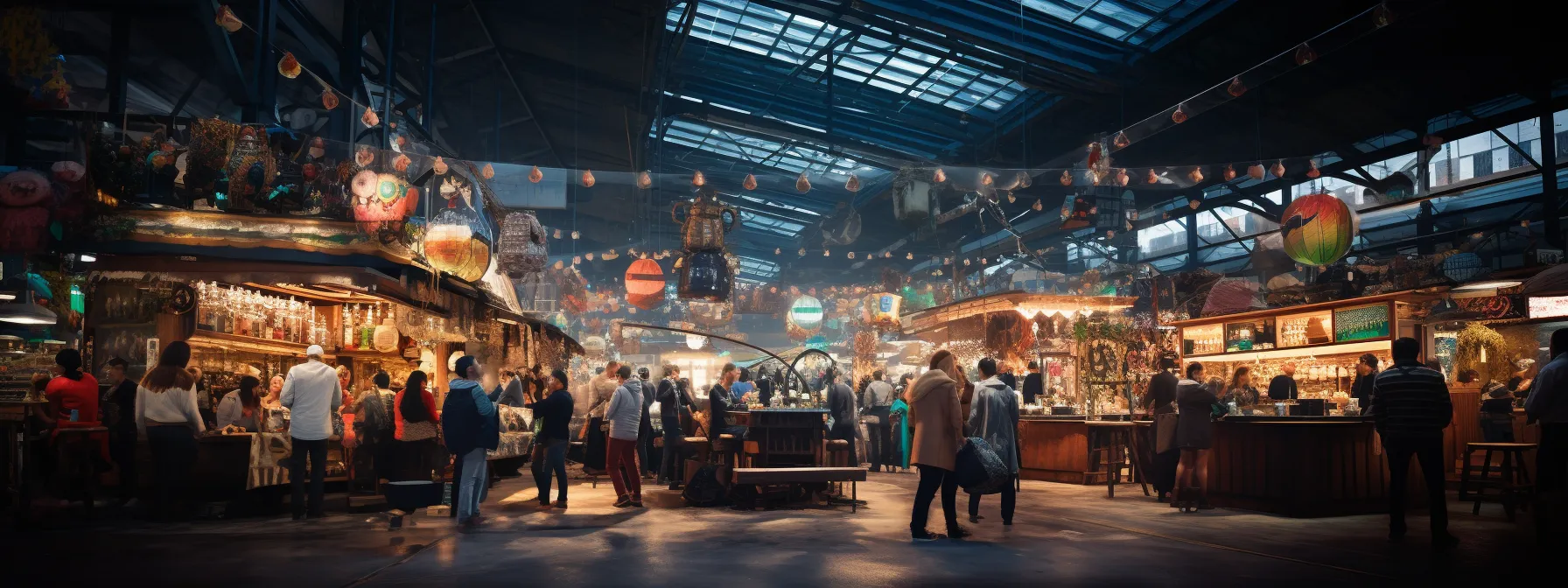 a vibrant marketplace of bustling activity, with yeast dancing in the rhythm of glycolysis and fermenting strains devouring glucose and excreting alcohol and carbon dioxide.