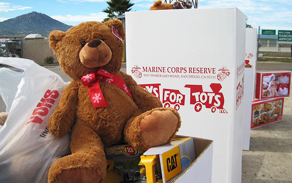 County brings Toys for Tots to five county airports