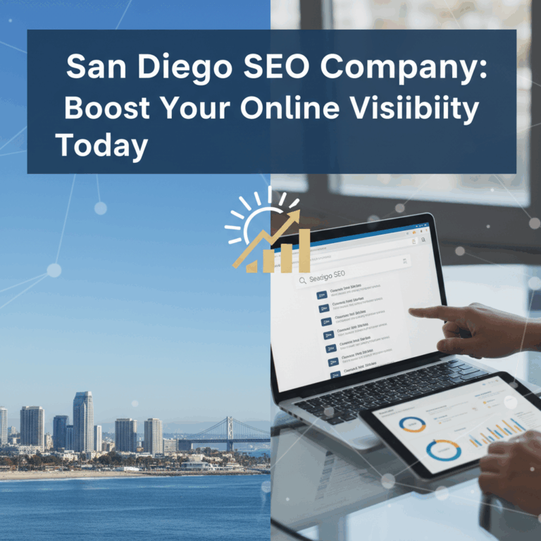 San Diego SEO Company: Boost Your Online Visibility Today